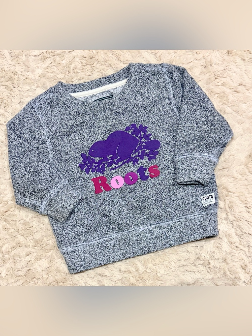 12-18m Roots Baby Girl Crewneck